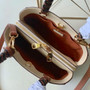 Louis Vuitton M41053 Montaigne BB Monogram Empreinte Leather White