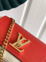 Louis Vuitton M20614 Lockme Tender Handbag Red