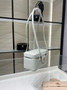 Chanel Long Vanity with Leather Strap AP5067, Calfskin Gray - Default Title - View 3