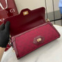 Gucci Luce small shoulder bag 786027 in red Original GG canvas