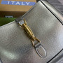 Gucci ‎636709 Jackie 1961 small shoulder bag silver leather - Default Title - View 5