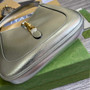 Gucci �?36709 Jackie 1961 small shoulder bag silver leather