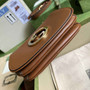 Gucci ‎698643 Blondie mini bag in cuir leather brown - Default Title - View 3