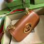 Gucci ‎698643 Blondie mini bag in cuir leather brown - Default Title - View 6