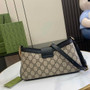 Gucci Padlock small shoulder bag 811705 in black leather