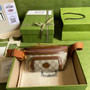 Gucci ‎682933 Belt bag with Interlocking G Beige and ebony GG Supreme - Default Title - View 1