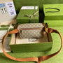Gucci ‎682933 Belt bag with Interlocking G Beige and ebony GG Supreme - Default Title - View 2