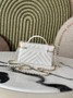 Chanel Vanity with Chain, AP5212 Shiny Calfskin White - Default Title - View 3