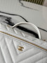 Chanel Vanity with Chain, AP5212 Shiny Calfskin White - Default Title - View 5