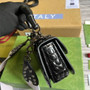 Gucci 686864 Bamboo 1947 mini top handle bag black crocodile leather - Default Title - View 4