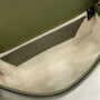 Gucci Blondie mini shoulder bag in green suede �?15711