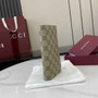 Gucci GG Emblem long wallet, 821213 in brown fabric