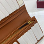Gucci GG Emblem long wallet, 821213 in brown fabric