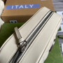 Gucci ‎447632 GG Marmont small shoulder bag White - Default Title - View 6