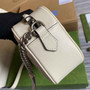 Gucci ‎447632 GG Marmont small shoulder bag White - Default Title - View 4