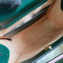 Gucci 702721 Diana Small Tote Bag Green Leather