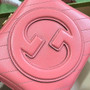 Gucci Blondie top handle bag in pink leather �?44434