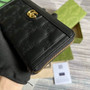 Gucci 723784 GG Matelassé zip-around wallet black leather - Default Title - View 6