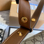 Gucci 602204 Horsebit 1955 shoulder bag Beige with brown leather - Default Title - View 7