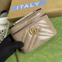 Gucci ‎�?99515 GG Marmont mini top handle bag light pink leather