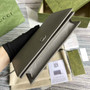 Gucci �?97985 GG Marmont mini chain bag Gray leather