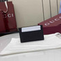 Gucci Imprint card case - Black GG Leather 835151