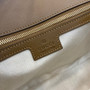 Gucci Blondie small shoulder bag in brown suede 815715