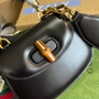 Gucci 686864 Bamboo 1947 mini top handle bag Black - Default Title - View 6