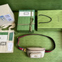 Gucci �?82933 Belt bag with Interlocking G Beige and white GG Sumpreme