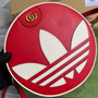 adidas x Gucci Ophidia shoulder bag 702626 Red leather