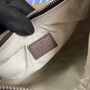 Gucci �?99409 Attache small shoulder bag Beige GG Supreme canvas