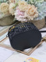 Dior Caro Small Vanity Case S5196 Black Dior Oblique Jacquard