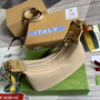 Gucci �?99409 Attache small shoulder bag kakhi