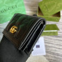 Gucci 723786 GG Matelassé card case wallet black leather - W11cm x H17.5cm / Black - View 5