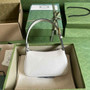 Gucci 739076 Aphrodite mini shoulder bag in beige leather - Default Title - View 2