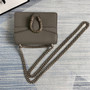 Gucci ‎‎421970 Dionysus leather mini bag gray leather - Default Title - View 3