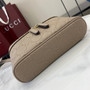 Gucci GG Emblem super mini bag 815949 in taupe leather