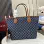 Gucci Totissima medium tote bag, ‎820481 in blue GG denim