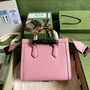 Gucci 702721 Diana Small Tote Bag Pink Leather