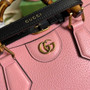 Gucci 702721 Diana Small Tote Bag Pink Leather