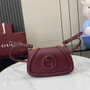 Gucci Blondie mini shoulder bag in red leather 815700 - Default Title - View 1