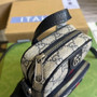 Gucci 671682 Ophidia mini bag blue leather