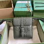 Gucci Jumbo GG small messenger bag 760235 in dark green leather - Default Title - View 1