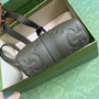 Gucci Jumbo GG small messenger bag 760235 in dark green leather - Default Title - View 4