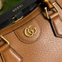 Gucci 702732 Diana mini tote bag leather tan - Default Title - View 5