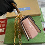 Gucci 686864 Bamboo 1947 mini top handle bag Pink patent leather - Default Title - View 4