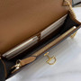 Gucci Dionysus wallet on chain ‎837373 in brown leather