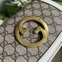 Gucci ‎698643 Blondie mini bag in GG Supreme beige leather - Default Title - View 5