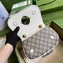Gucci ‎698643 Blondie mini bag in GG Supreme beige leather - Default Title - View 7