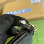 Gucci �?23306 Messenger bag with Interlocking G Black Supreme canvas